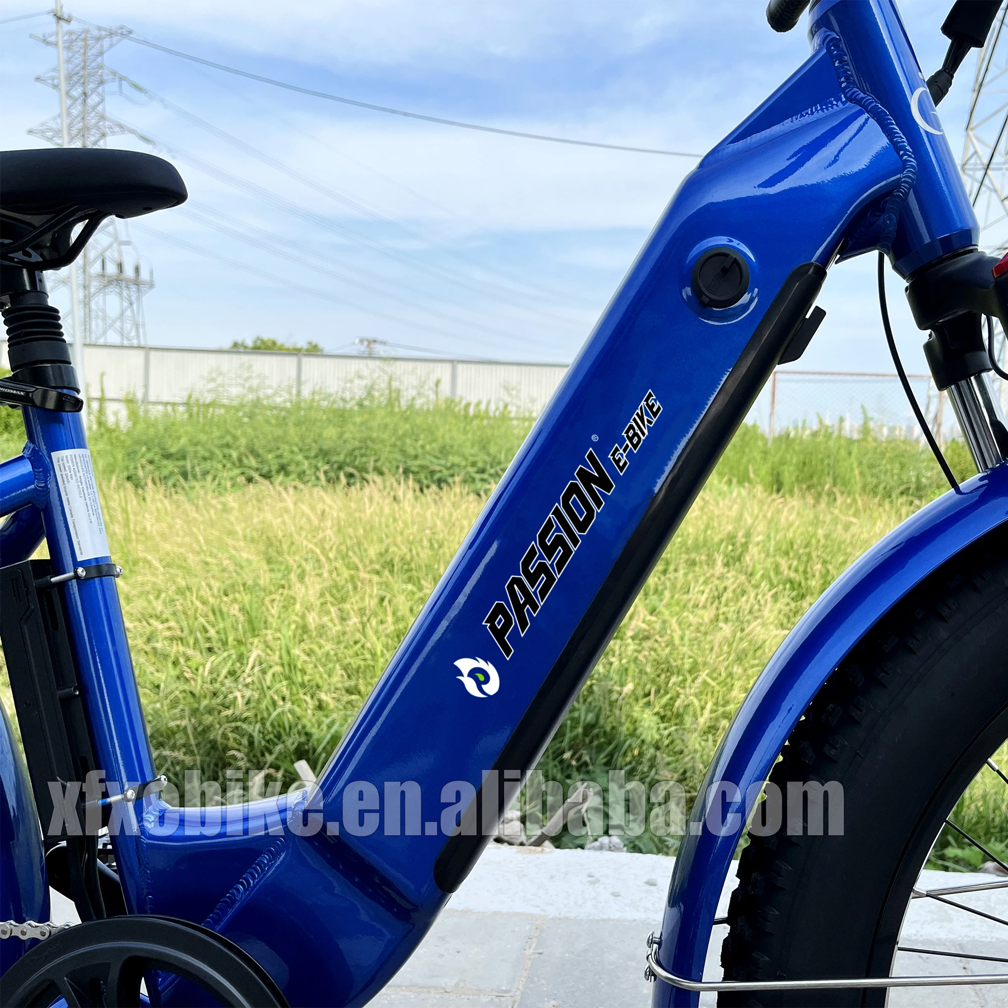 Step Through E Bike Fat Tire Electric Bikes 1000w Fast Shipping 20Ah Hidden E-bike Battery 26' Commuter City Bicycle