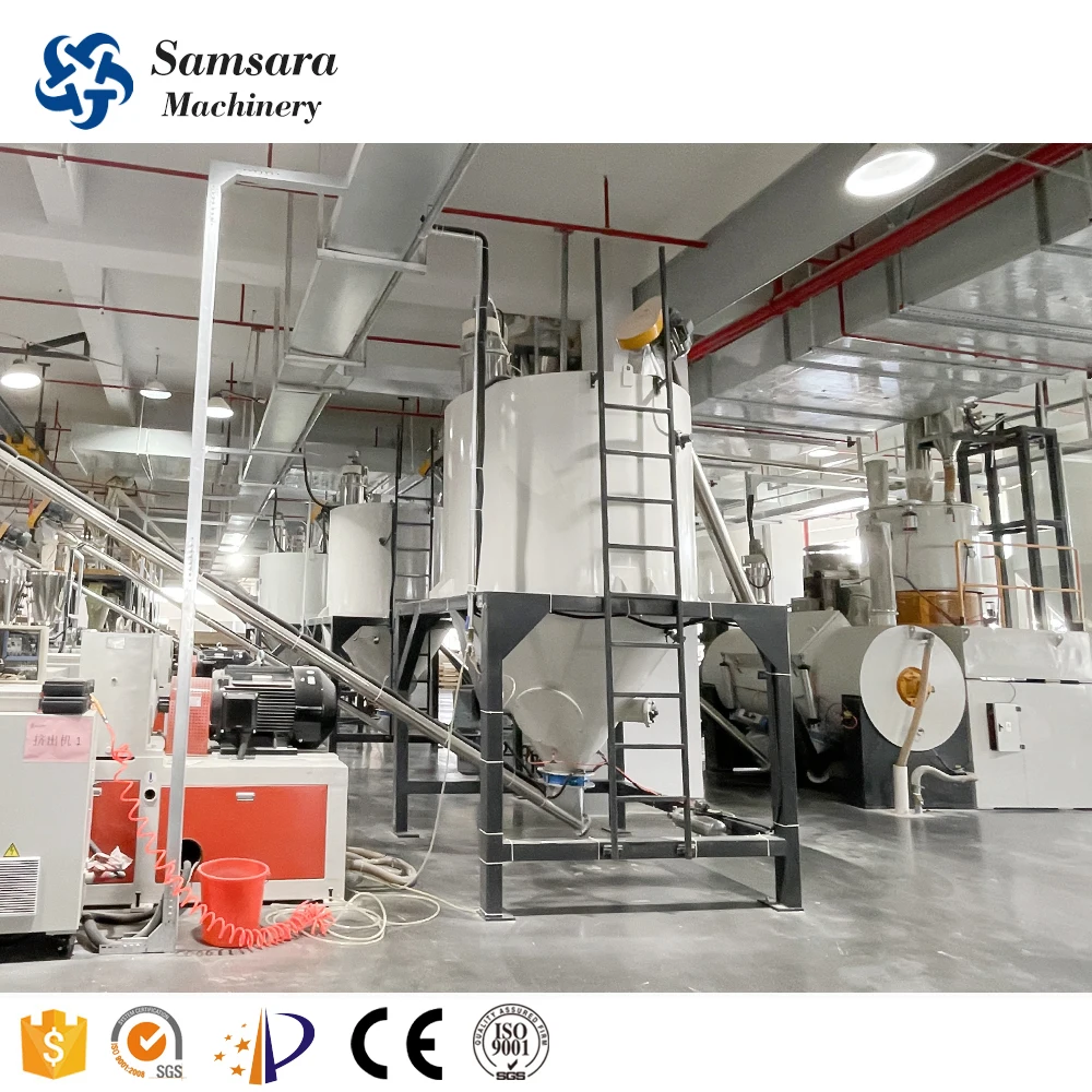 SPC Dosing Mixer System Rubber Mixer Vacuum Coneyor Pneumatic Conveying System Screw Conveyor Mixer