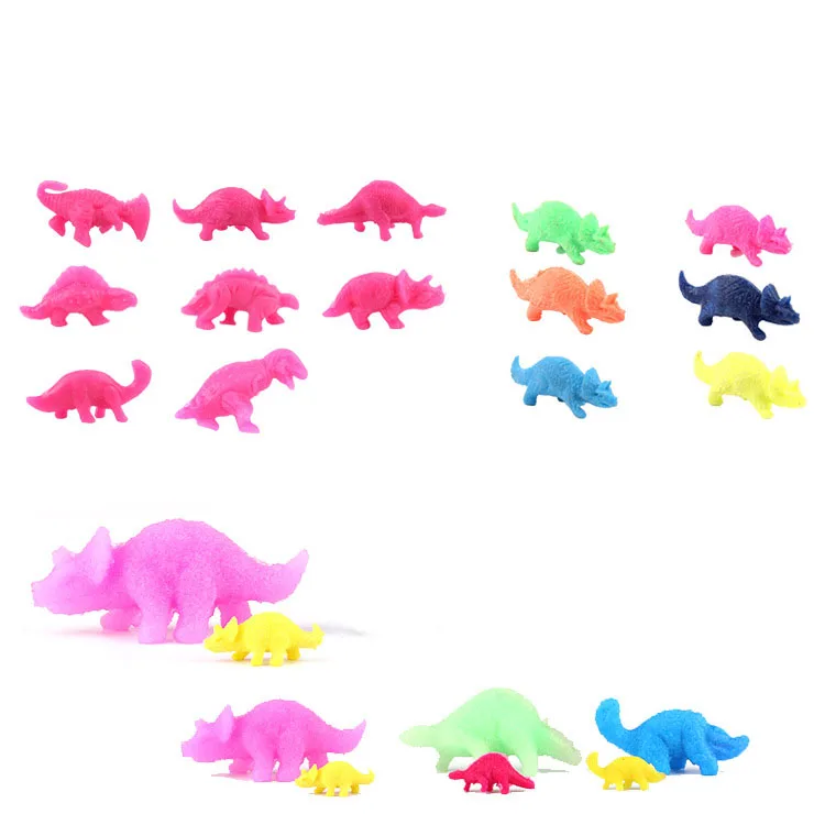 New Funny Cute Mini Educational Toy Hatching Water Expanding Dinosaur Eggs