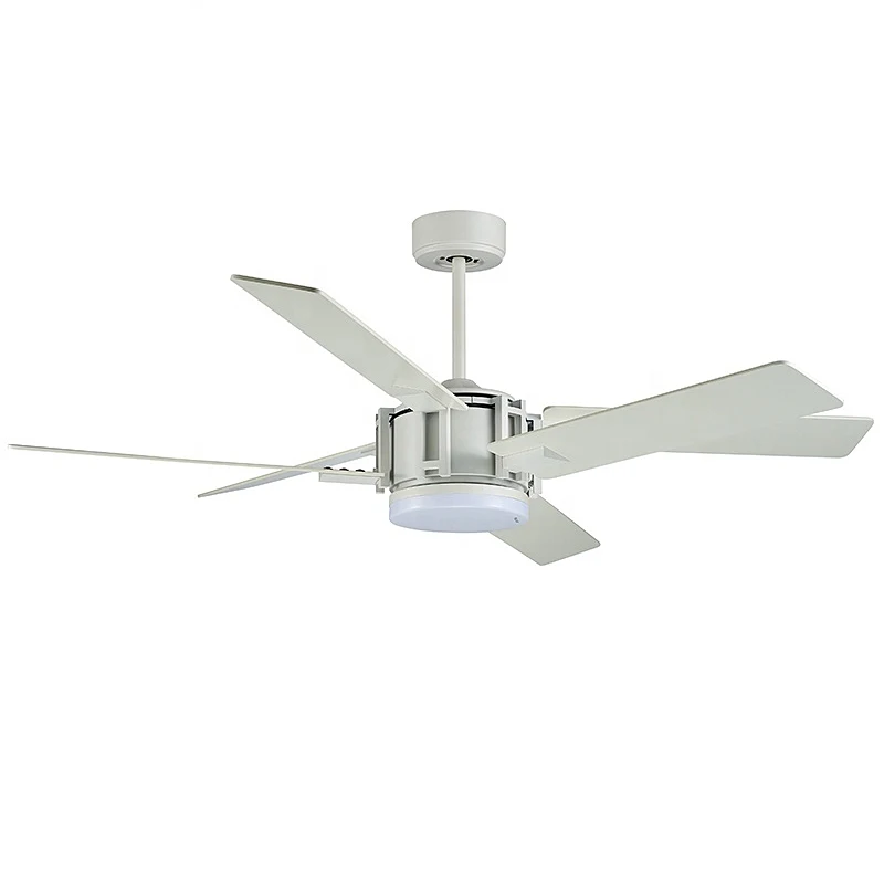 High quality Industrial ceiling fan 48' inch DC motor plywood blade ceiling fan with light and remote control