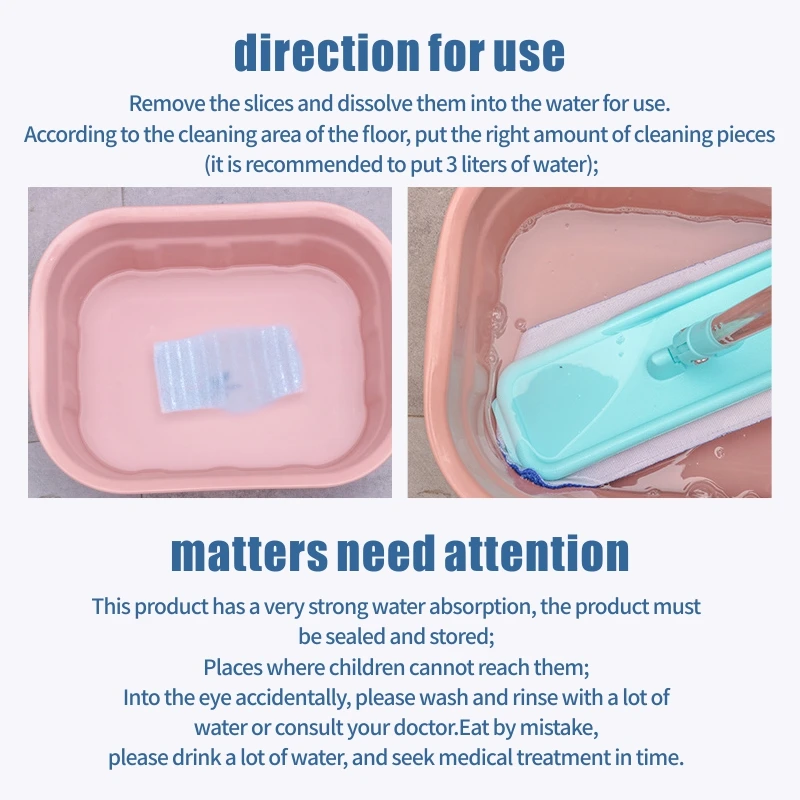 Effectively Floor Surface Cleaning Tablets Remove Stains Dirt Make Household Cleaning Easy Floor Sheet