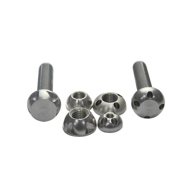 high quality security nuts supplier TORX or 4 hole  types anti-theft  bolts and nuts