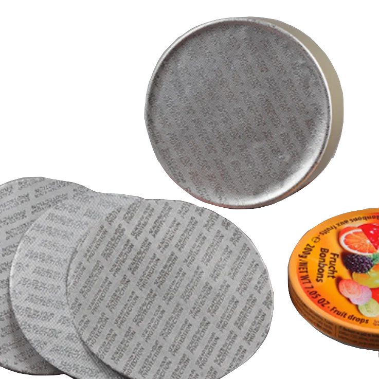 Pressure sensitive sealing liners pure aluminum foil seals Self-adhesive gasket