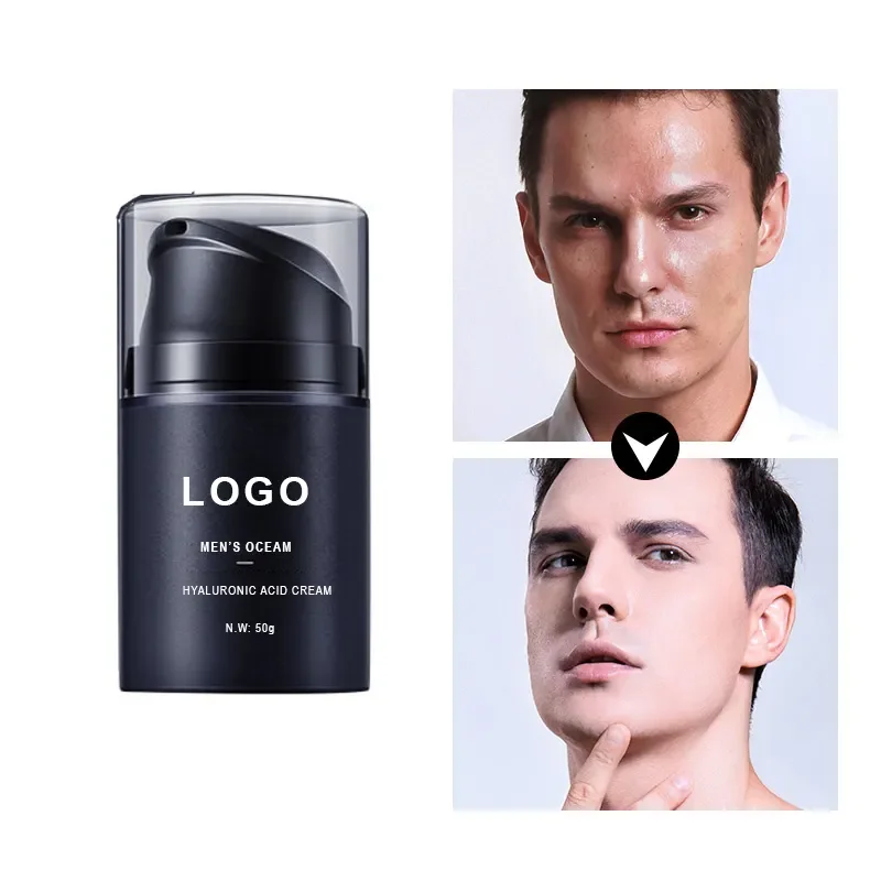 Natural Breathable Lightweight Daily Mens Face Moisturizer Makeup Cream Cosmetic Whitening Brightening Skin Face Cream Men
