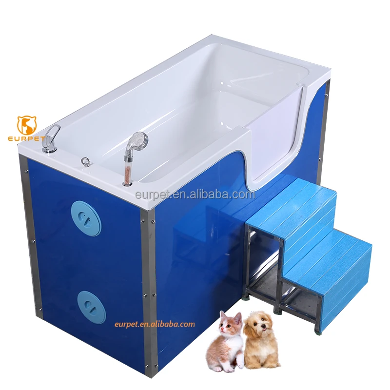 EURPET Large Size Cat Grooming Basin For Animal Cleaning Bath Tub Dog Swimming Pool Bathtub Pet