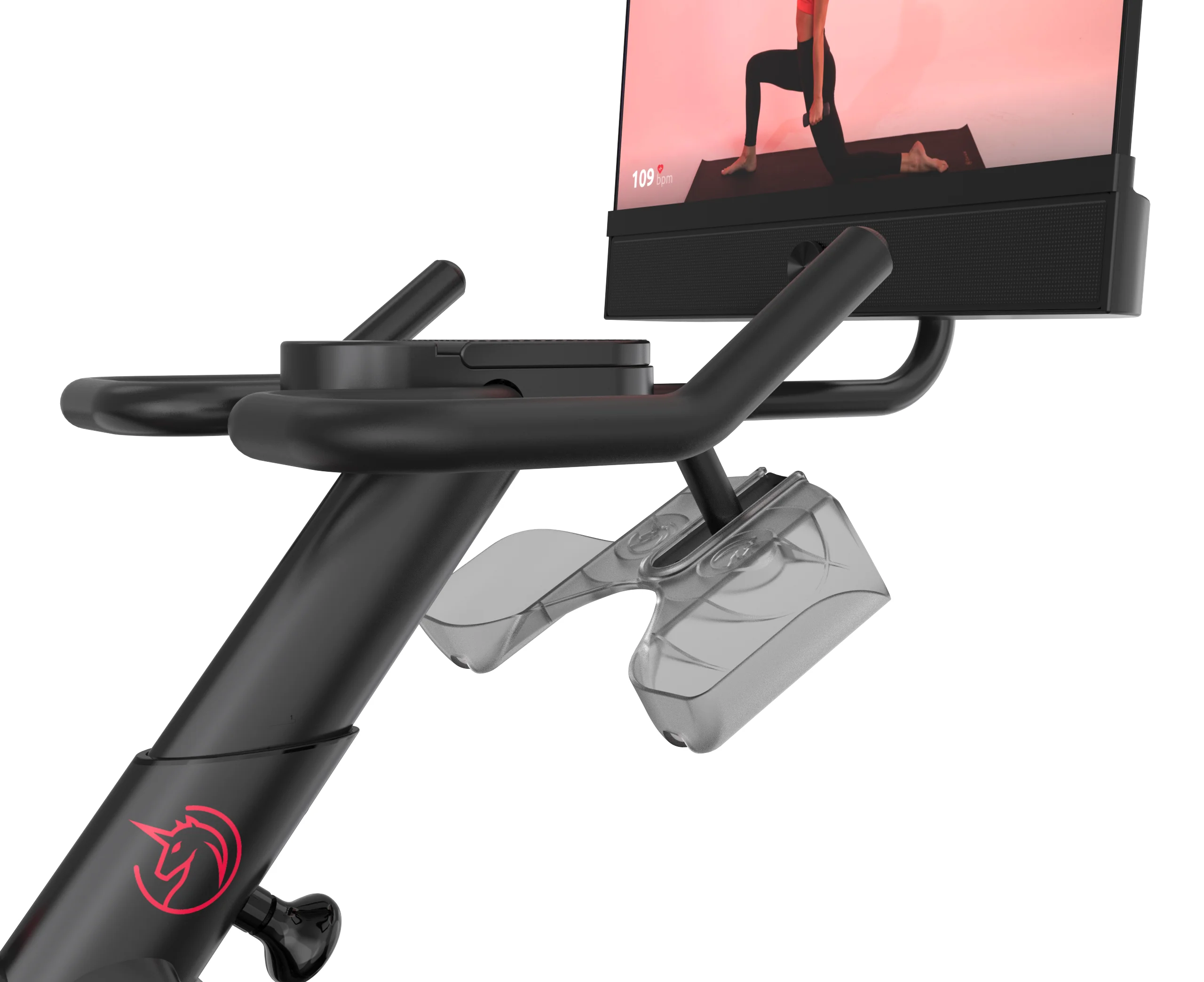 Yesoul G1M Plus  Exercise Bike with TV Screen, Magnetic Resistance Silent Belt Drive Home Cardio Gym