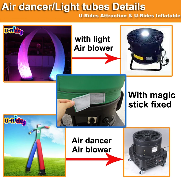 Chef Cartoon Cooker cartoon Guide Board Style Inflatable Air Dancer For Advertising