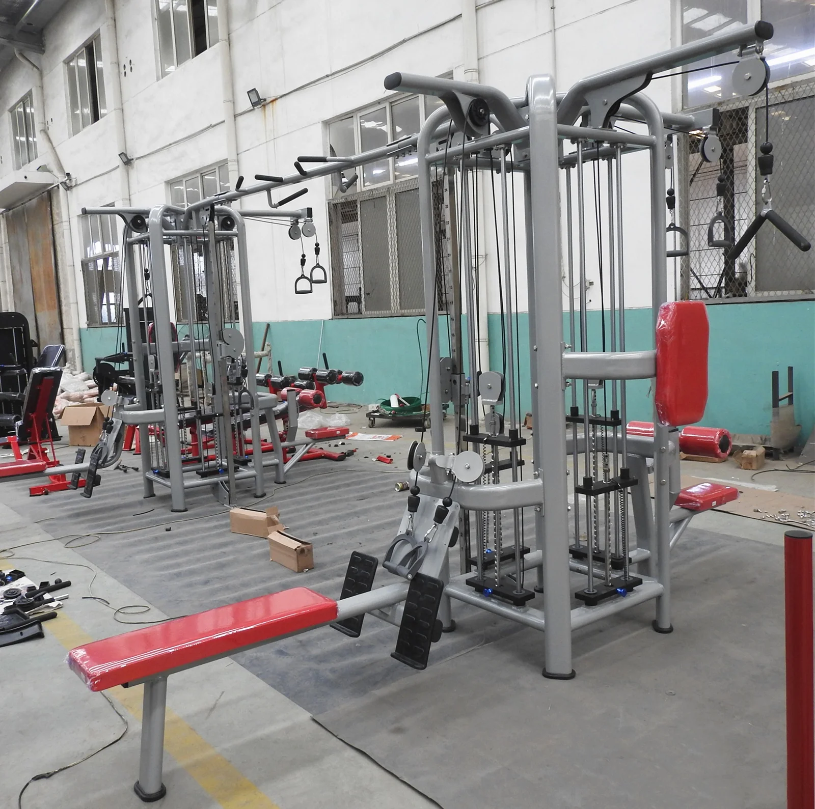 Custom Gym Multi Station 8 Jungle Station Life Multi Fitness Equipment M-1 BASIC TRAINER