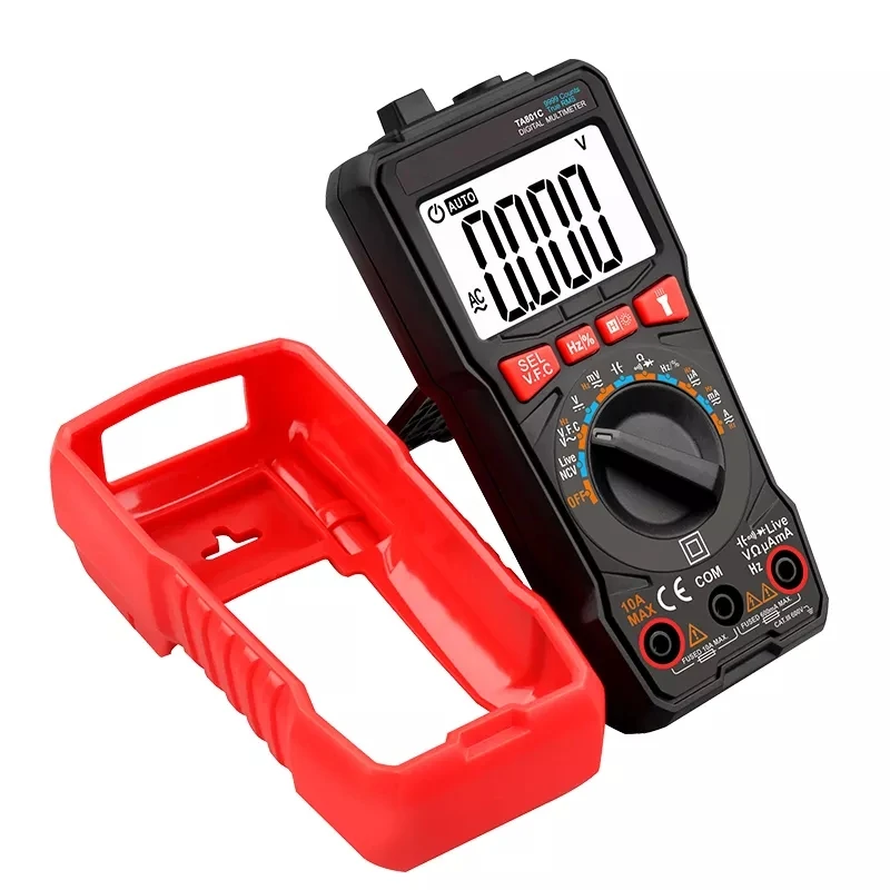 TA801C Digital Multi Tester Multimeter Manual Automatic Integration Voltage Current Resistance Capacitance Lcd Display