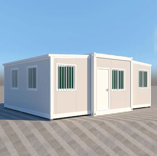 Лучший недорогой раздвижной контейнерный дом с защитой от дождя, сразу после установки