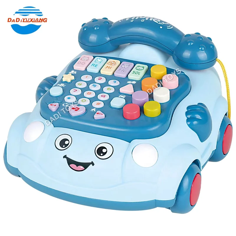 DADI OEM&ODM Early Educational Baby Mobile Phone Toy Musical Telephone Car Toy For Kids
