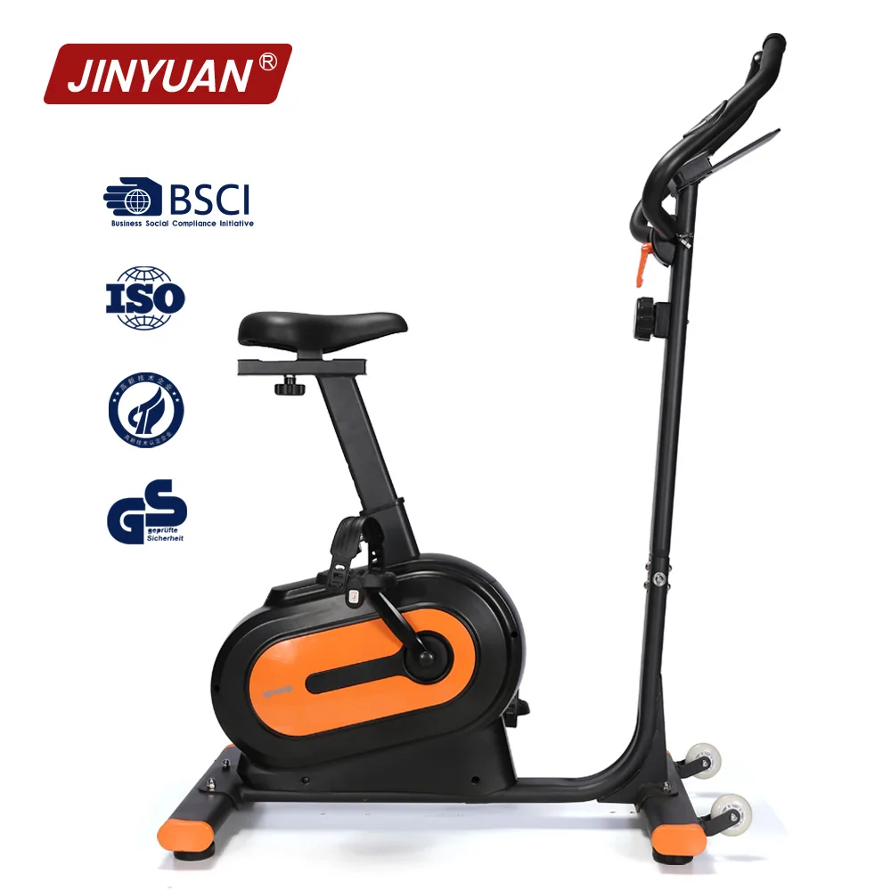 Multifunctional Indoor Cycling Folding Upright and Magnetic Recumbent for Home Use with Manual Method Elliptical Trainer Bike