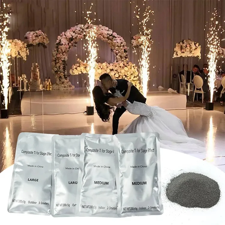 2022 Public Address (PA) System 200g Ti Powder AUDIO CONFERENCING SYSTEM Spark Machine Powder NO Titanium Oxide Powder