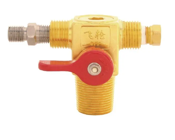 Factory price High Quality Natural Gas Cylinder Valve QF-T1 Brass Cylinder Valve