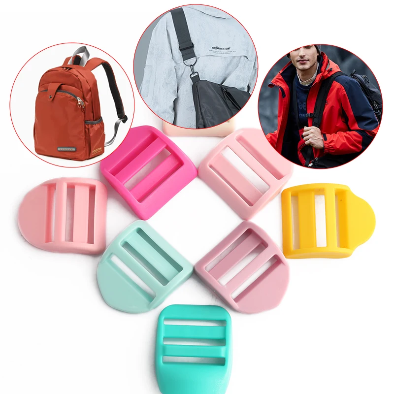 Factory cheap price wholesale OEKO plastic buckle stock colorful POM buckles for bags