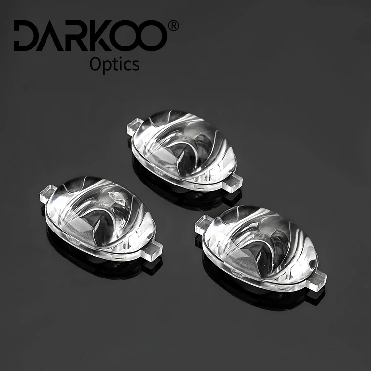 Single Lens for Street Light 3030 Supply Darkoo Array Lenses Emitting Round Degree Lighting Accessories  Price Len Optic