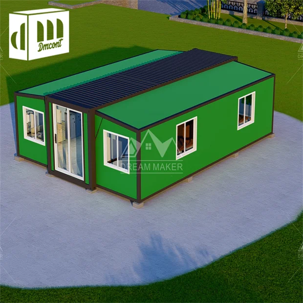 Dreammaker Modern Foldable Modular Home Expandable 3 Bedroom Container House For Sale Prefab Home Container House Hotel Building