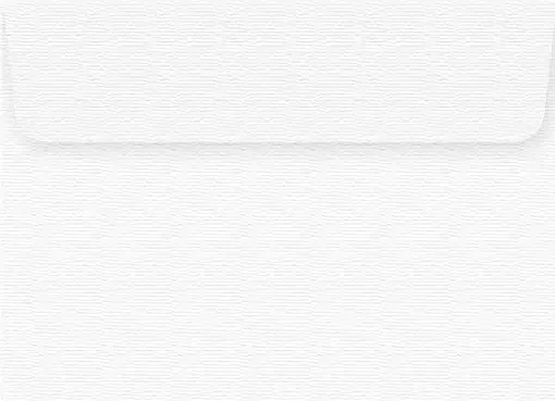 Vintage Textured Linen Paper Custom Shaped Thermo Foil Logo Wedding Paper Envelope Customer Feedback Envelope