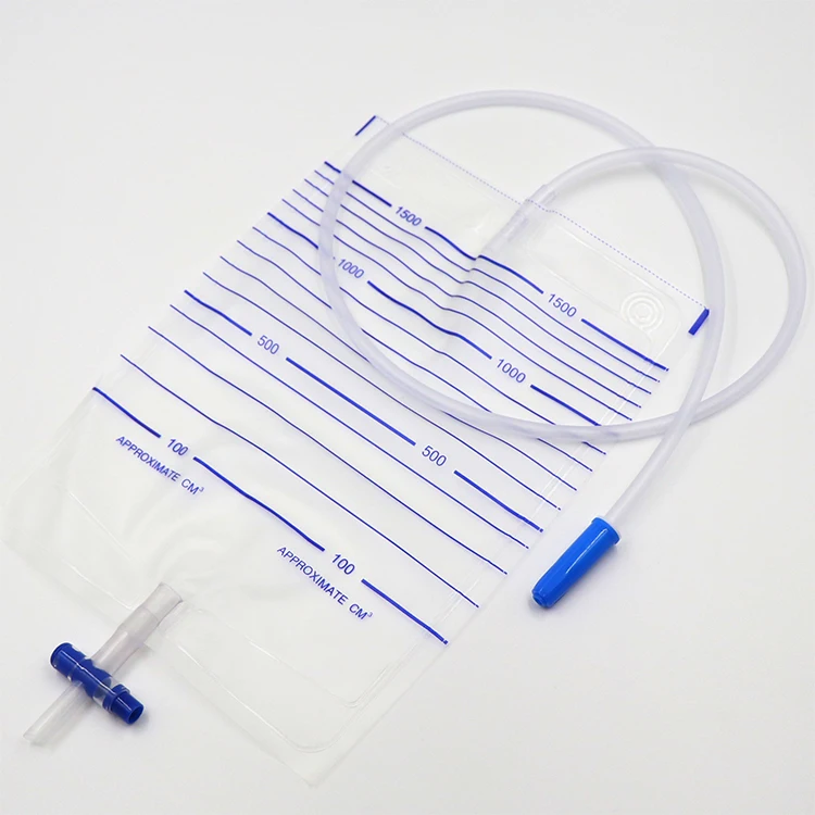 Manufacturer economic simple Urine collection Bag urine drainage Catheter Bag 2000ml