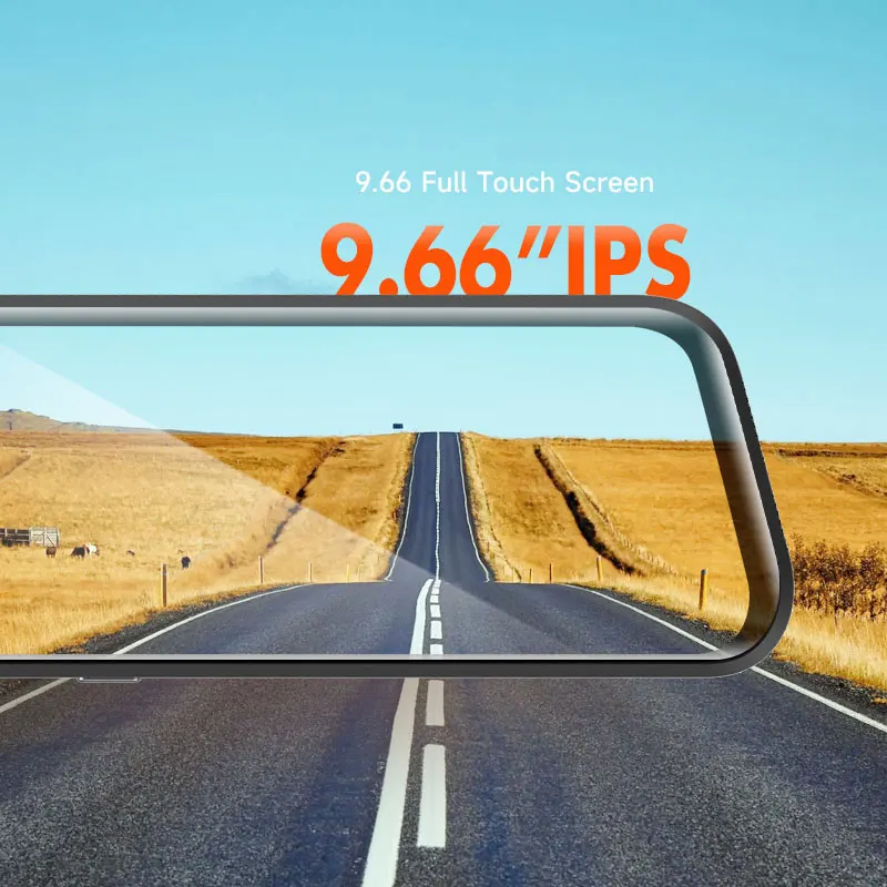 Aoedi AD813 Dash Car Cameras Auto Video Recording Camera Car Recorder 1080P Rearview Mirror Dash Cam