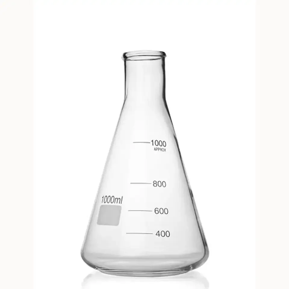 Fanen Professional Manufacturer Laboratory Supplies With Graduation Glassware Conical Flask
