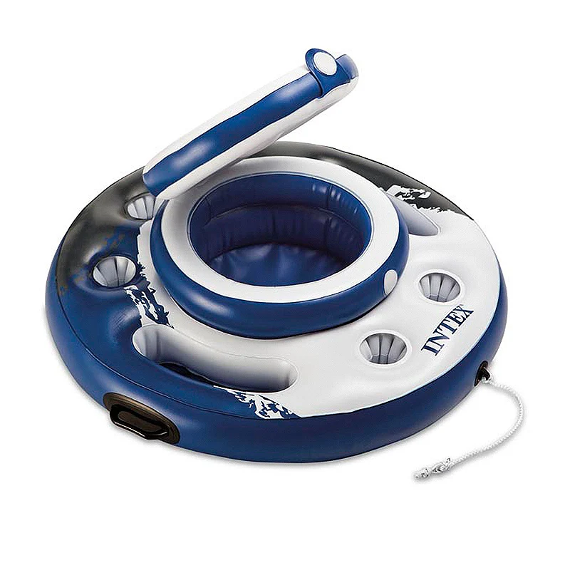 INTEX 56822 MEGA CHILL CIRCLE REFRIGERATOR KIDS INFLATABLE SWIMMING POOL FLOAT