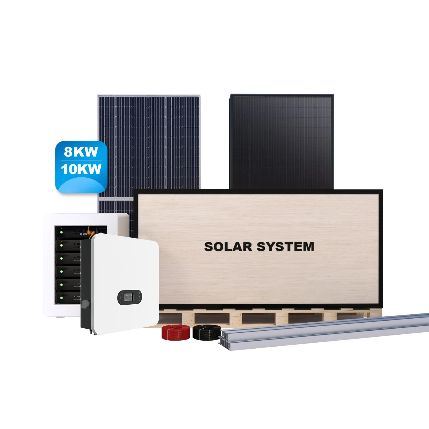 Off Grid Mini Home Solar Power System Complete With Lithium Battery 3kw Solar Kit Power Solar System For House
