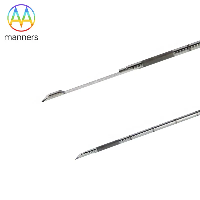 Custom Length Medical Biopsy Needle Stainless Steel Bone Marrow Aspiration Needle Laser Marking Biopsy Puncture Needles