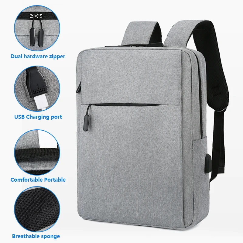 Multifunction waterproof notbook smart computer rucksack sac a dos fashionable nylon ladies bagpack laptop back bag backpack