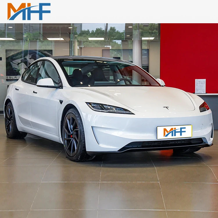 Китайский автомобиль Tesla Model 3 ev 2024 новых энергетических транспортных средств дальность действия 606 км Подержанный распродажа