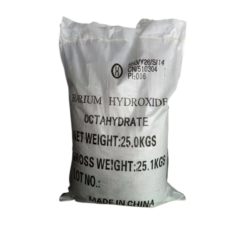 Chemicals Supplier Factory Price White Granular Crystal High Purity 99% Barium Hydroxide Monohydrate