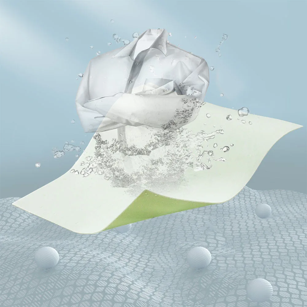 Hypoallergenic, Eco-friendly & Biodegradable Plastic-Free Laundry Detergent Sheets/Eco-laundry Strips for Sensitive Skin