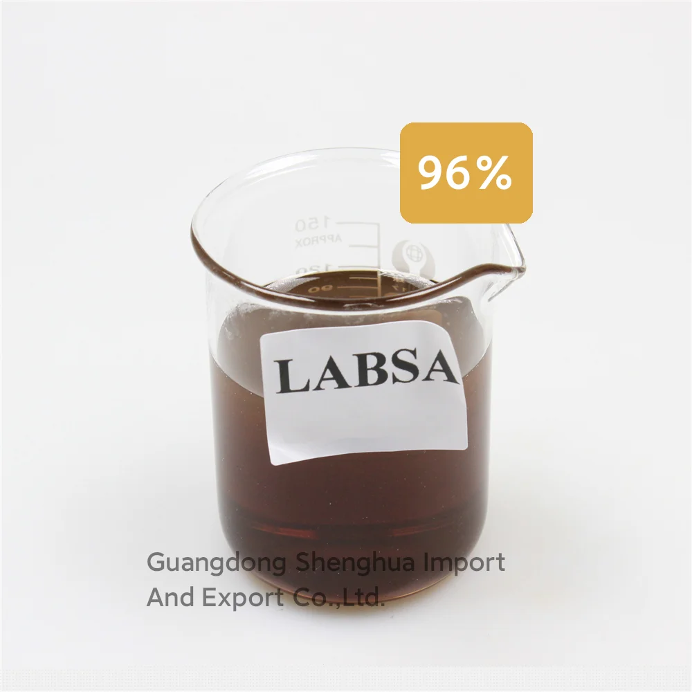 The decontamination effect of linear alkyl benzene sulfonic acid LAS cleaning industry is good labsa96%