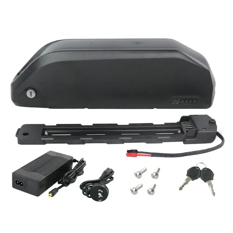 
D2D Shipment Down Tube Type Poly Plus 48V 52V 17.5Ah Electric Bike Li-ion Battery for 8FUN 750w 1000w 1500w Conversion Kit 