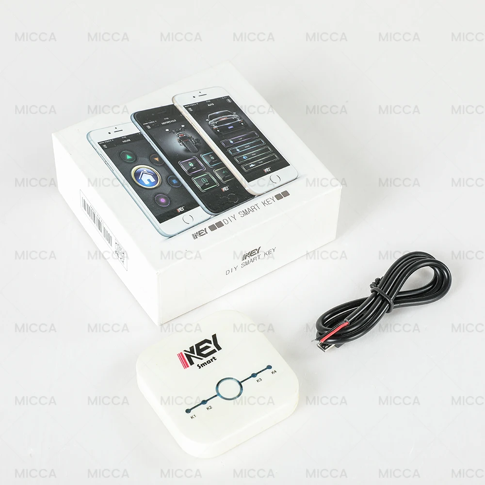 Universal Car One Key Keyless Upgrade RF Remote Control Smart One Key System 12V Keyless Entry System