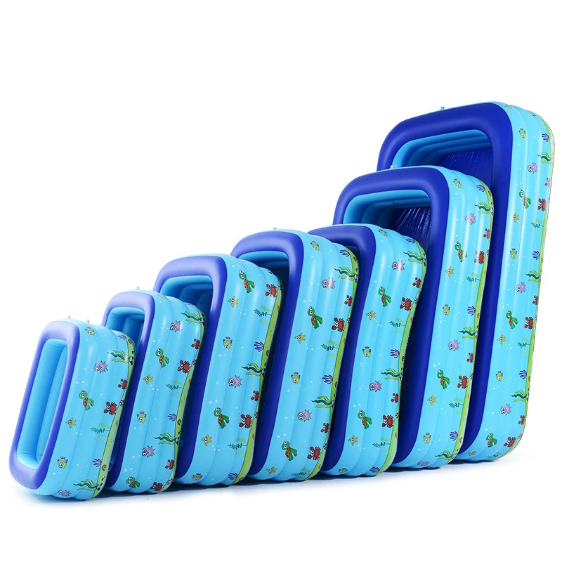Large Garden Spa 3 Ring Padding Plastic Baby Swimming Pools Kids Adult Above Ground Inflatable Swimming Pool For Outdoor Home