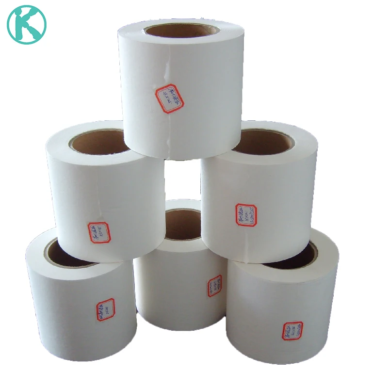 Promotional non heat seal white biodegradable tea bag filter paper roll