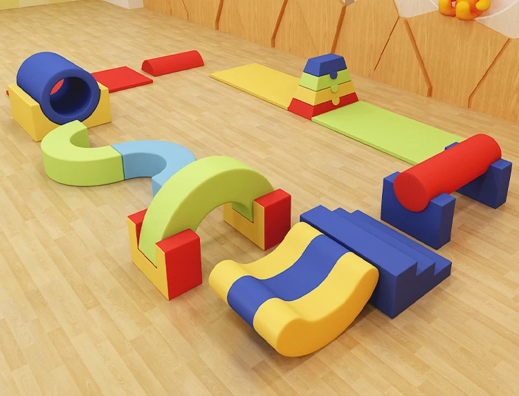 High quality Foam soft play wholesale with mat floor soft play gym