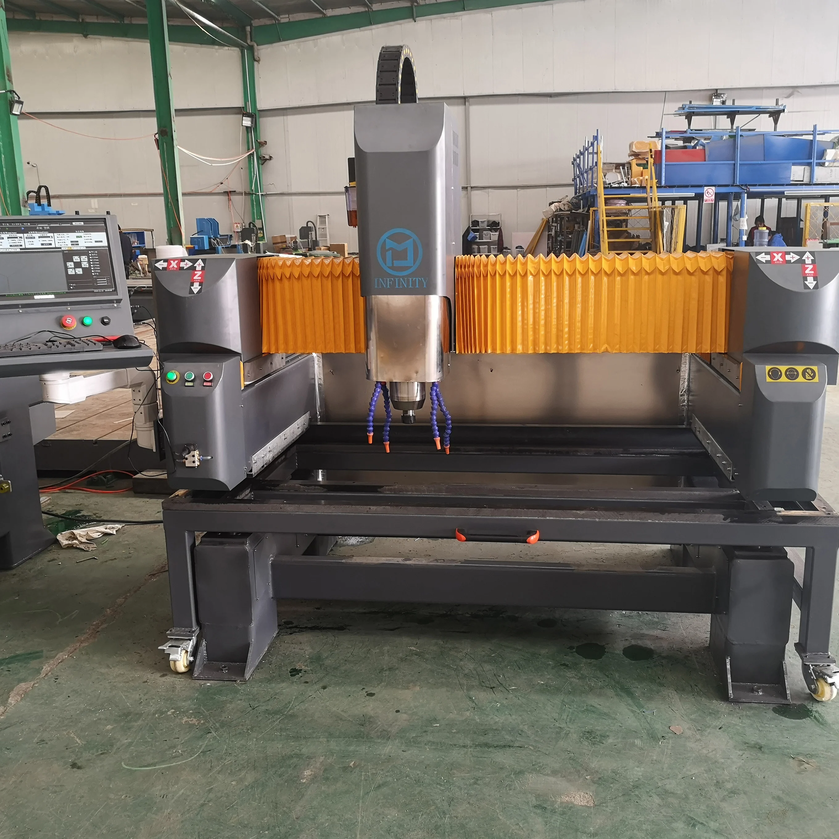 quartz stone slabs machine basin hole tap drilling machine cnc stone quartz machine