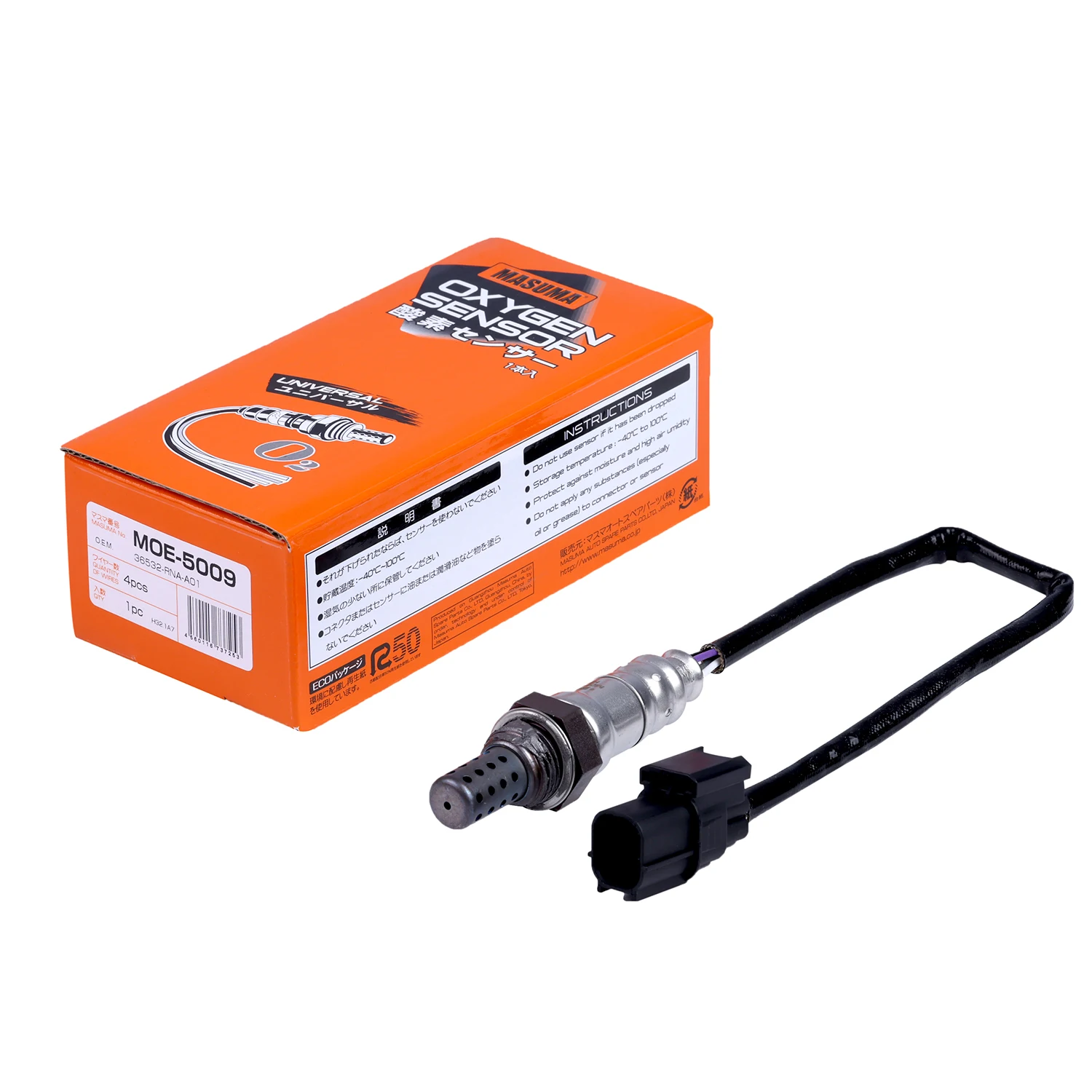 MASUMA MOE-5009 o2 a2 oxygen sensor for mvm x22 nissan wingroad