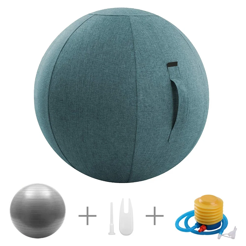 65cm yoga ball chair Stability Sitting Ball Chair for Office and Home Yoga Ball Cover