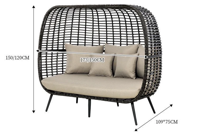 Rattan furniture Garden furniture sofa set rattan lounge chair outdoor sofa lounge chair