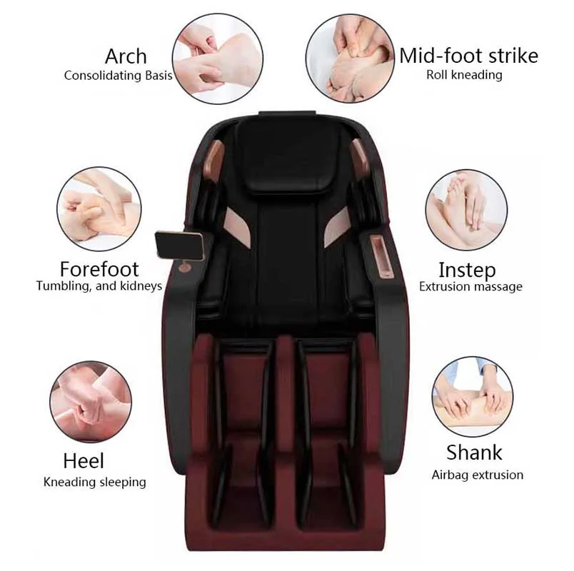 oyeal China premium modern design automatic fixed massage full body straight screen high quality zero gravity massage chair
