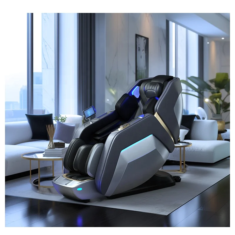 China Luxury Electric Full Body 4D Automatic Manipulator Massage Chair Ele Full Body Wholesale Ningde Mk Zero Gravity Sl Track