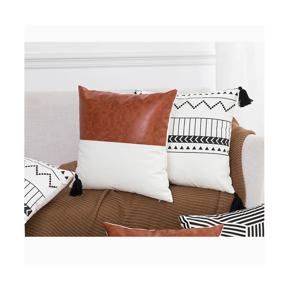 Hidden Zipper Decorative Pillow Covers Exquisite boheme Custom Polyester Pillowcase  Pillow Case