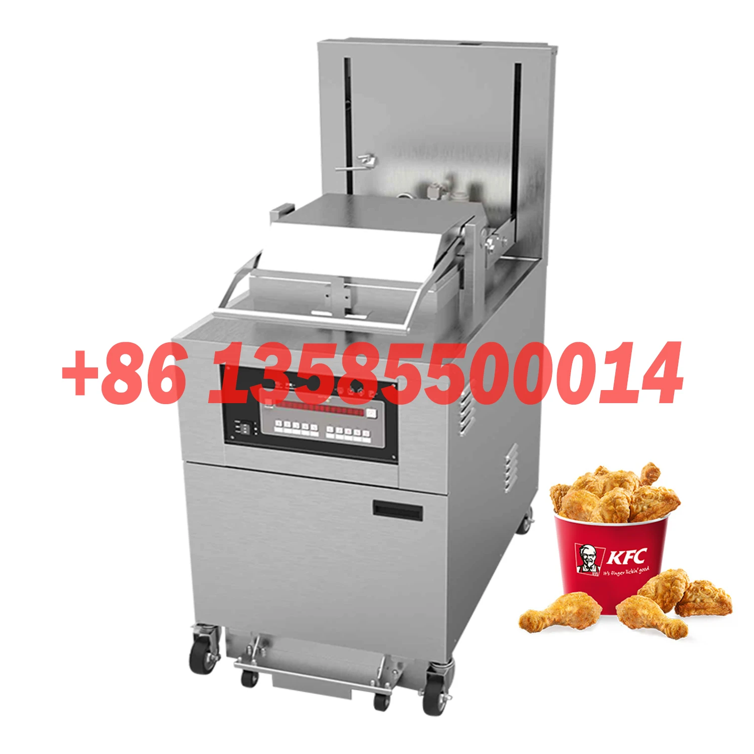 Henny American USA Style PFE-591 kfc commercial Broasted chicken machine Chicken velocity pressure fryer