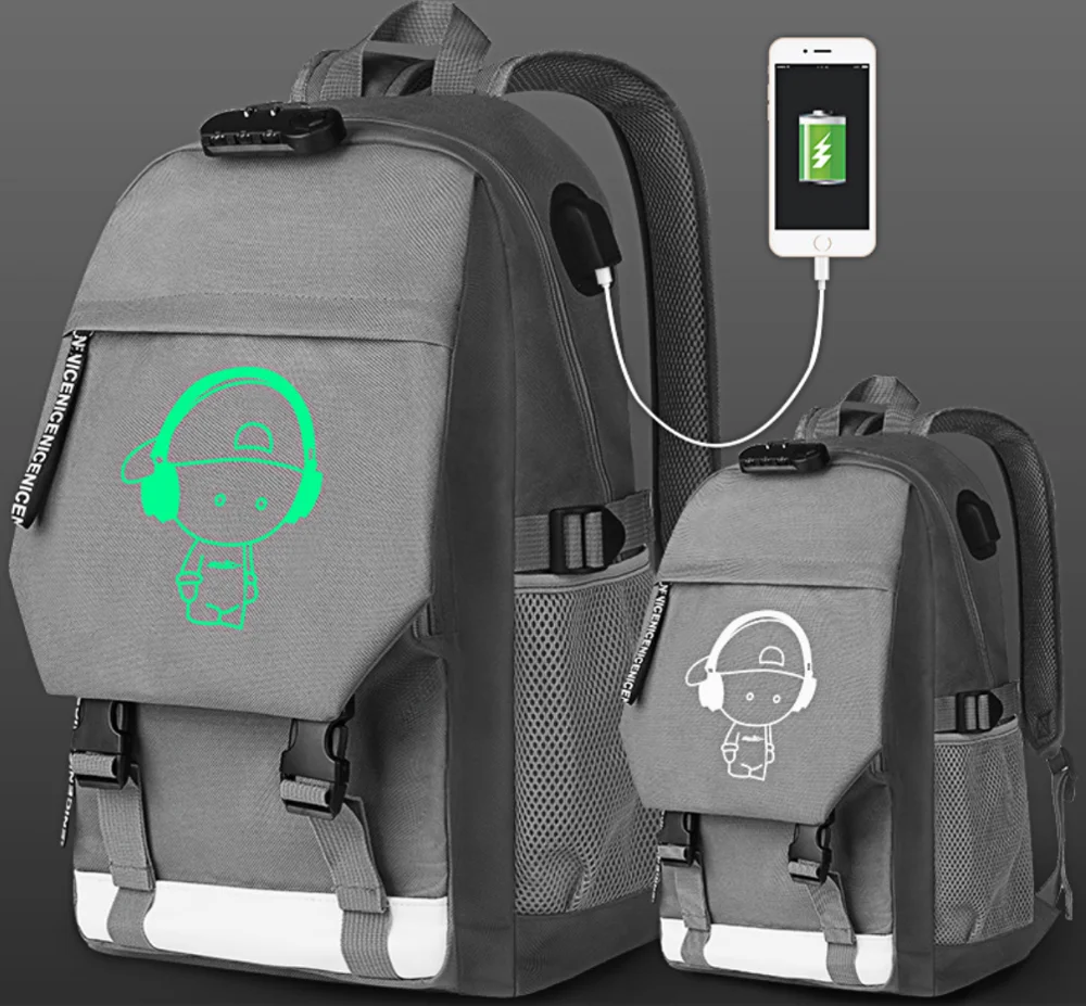 
 Оптовая продажа, уличная Светоотражающая сумка из ткани Оксфорд на плечо для отдыха, вместительная сумка, школьный мужской  