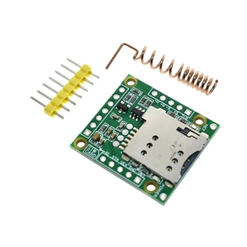 Smallest GPRS GSM Module WIS800C Micro SIM Card Core BOard Quad-band TTL Serial Port compatible SIM900A SIM800L SIM800C