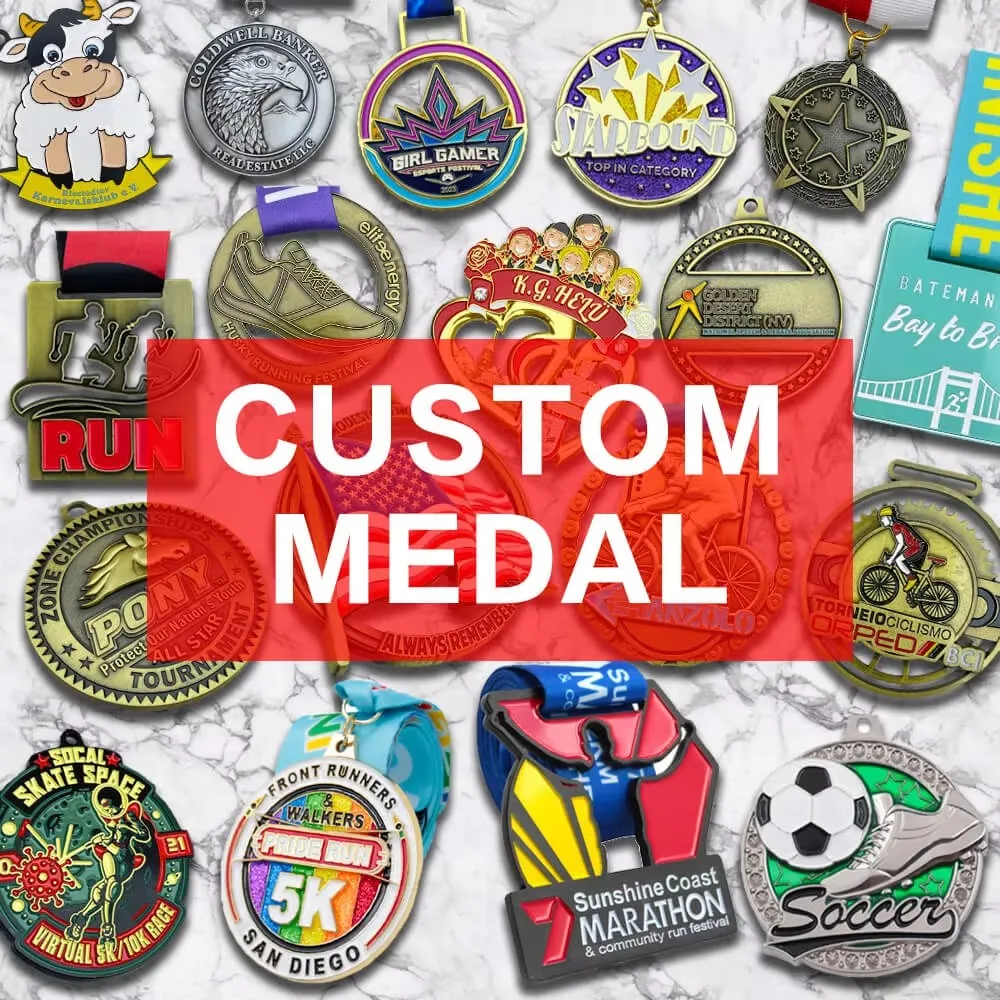 PDANY Prestigious Magnificent Honrable Golden Silver Bronze Medal Customizable Stunning Impressive Glorious Medal Stylish Medal