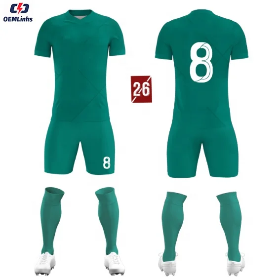 high quality Female Soccer Uniforms Personal Design Soccer Mens Set Soccer Uniform
